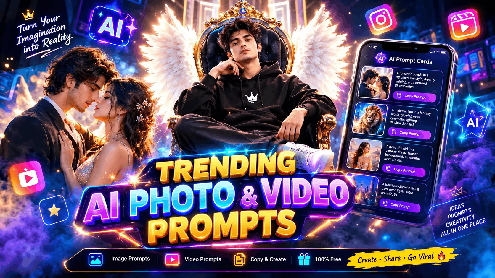 Rajan Editz: 500+ Trending AI Photo Editing Prompts & Video Templates (2026)