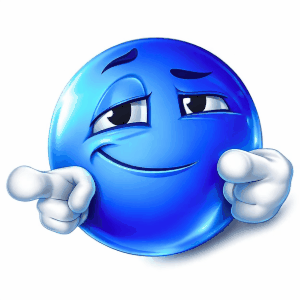 Checking You Out Blue