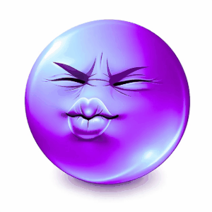 Trying Not To Laugh Purple