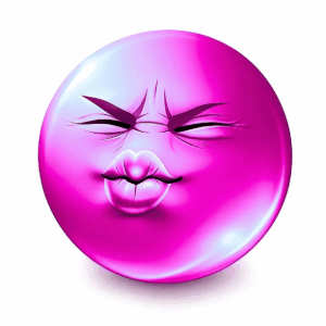 Trying Not To Laugh Pink