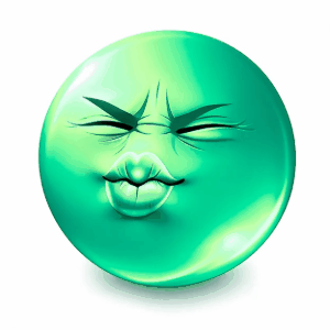 Trying Not To Laugh Teal