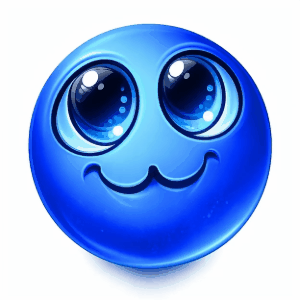 Big Puppy Eyes :3 Blue