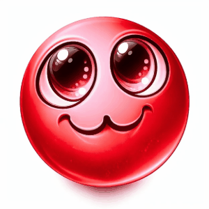 Big Puppy Eyes :3 Red