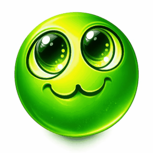 Big Puppy Eyes :3 Green