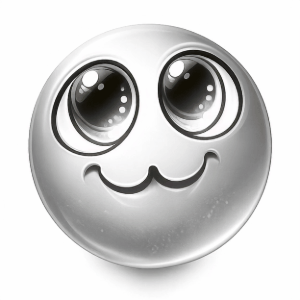 Big Puppy Eyes :3 White