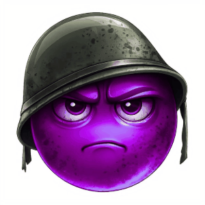 Thousand-Yard Stare Purple