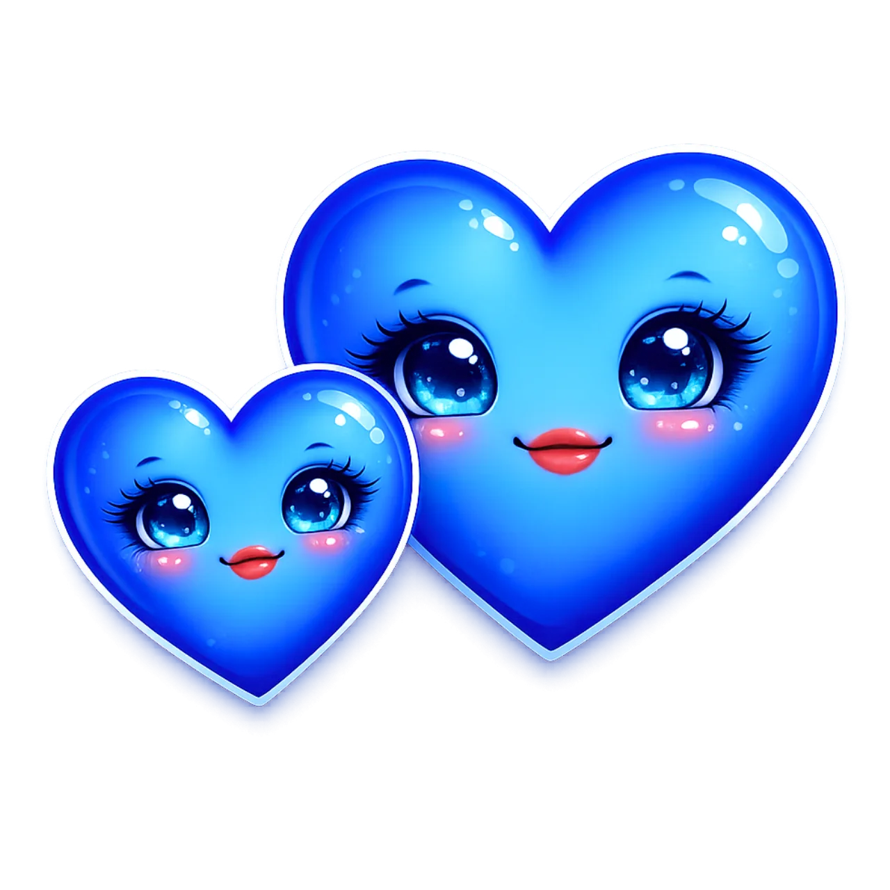 Two Cute Heart Couple