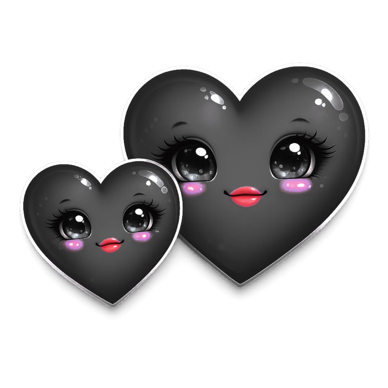 Two Cute Heart Couple