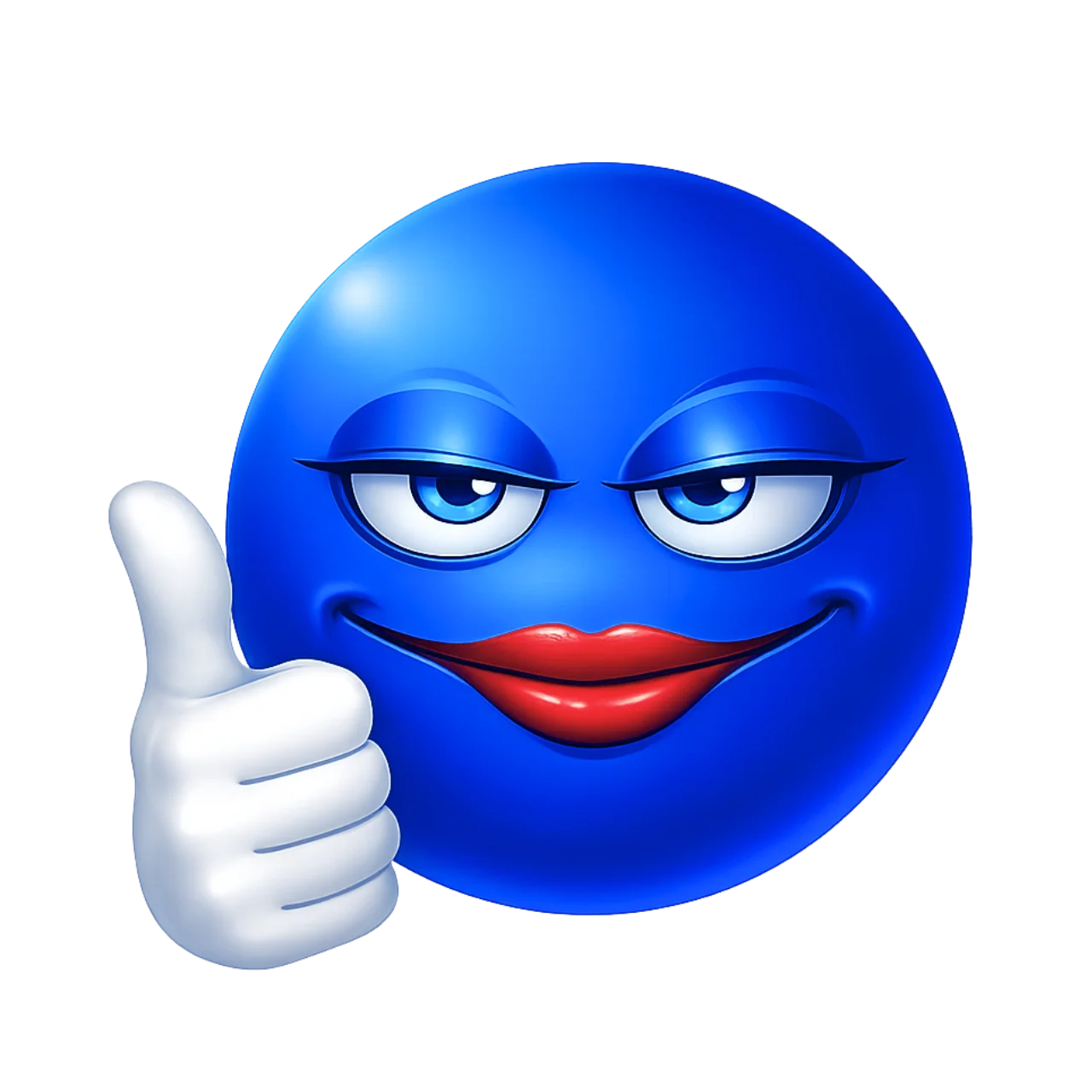 Approving With Thumbs Up