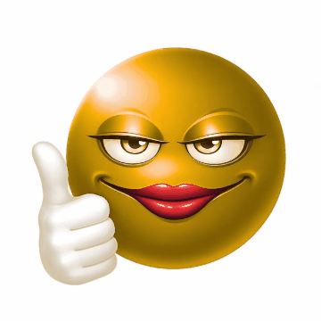 Approving With Thumbs Up