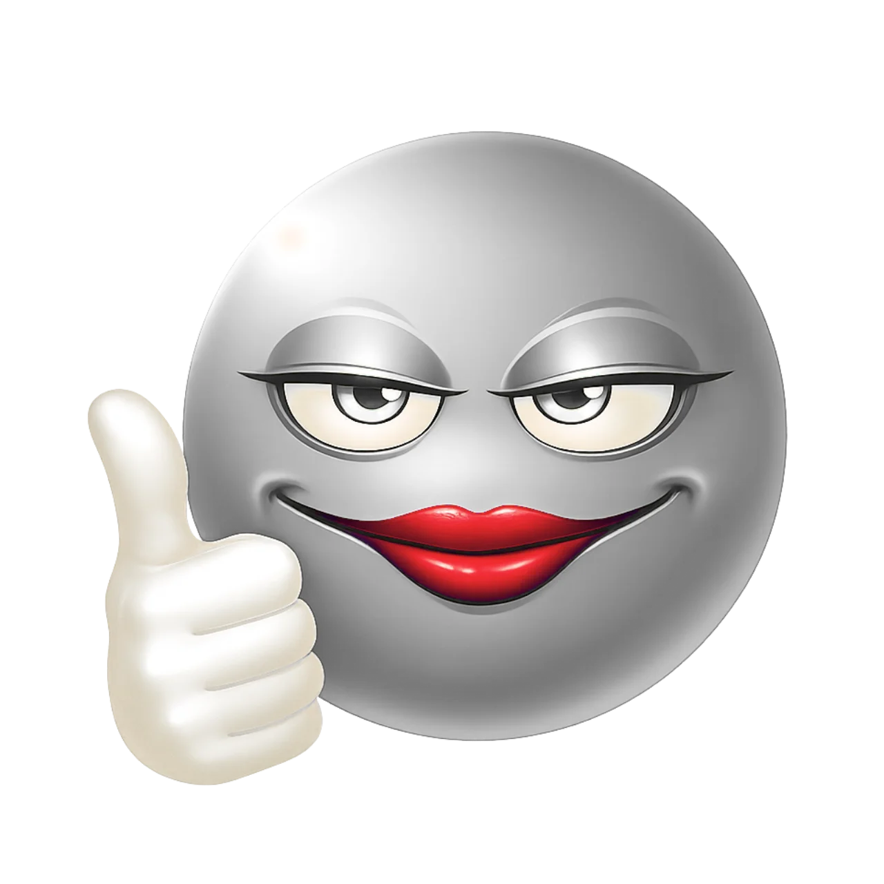 Approving With Thumbs Up