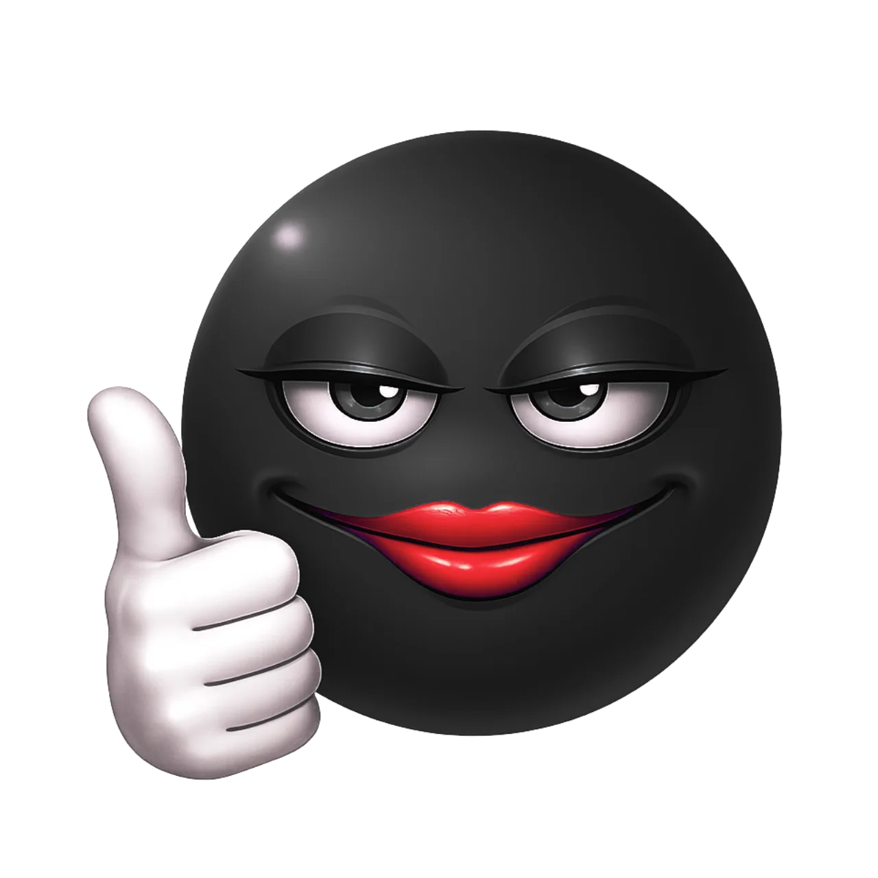 Approving With Thumbs Up