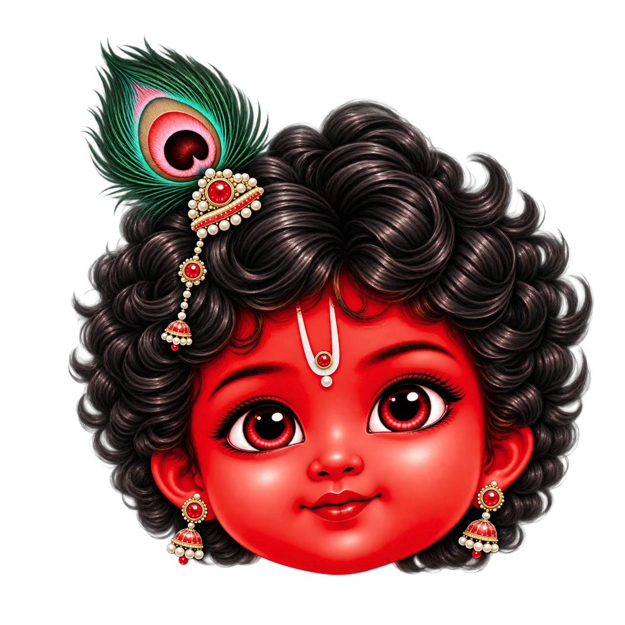 Krishna Baby Face