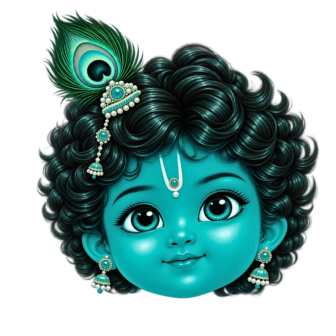 Krishna Baby Face