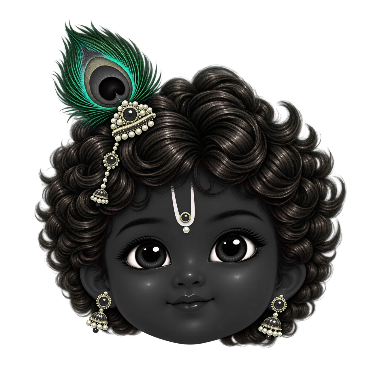 Krishna Baby Face