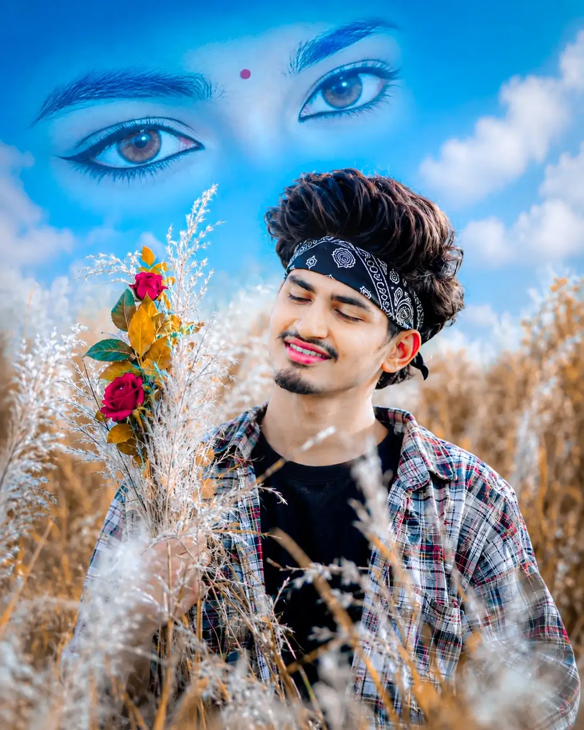 Surreal Romantic Portrait AI Image Prompt