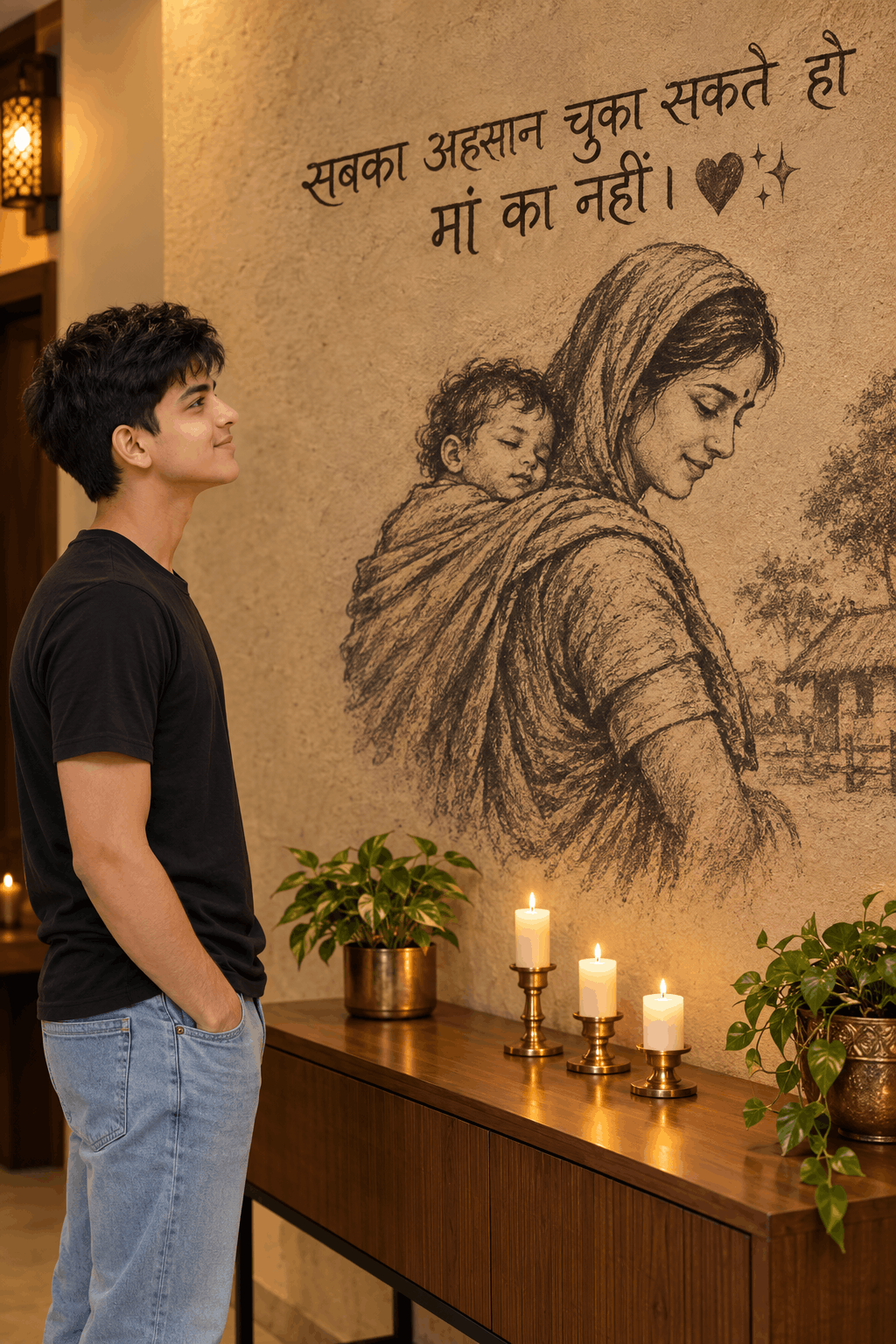 Mother's Unconditional Love Prompt Create a Heartwarming Emotional Tribute with AI