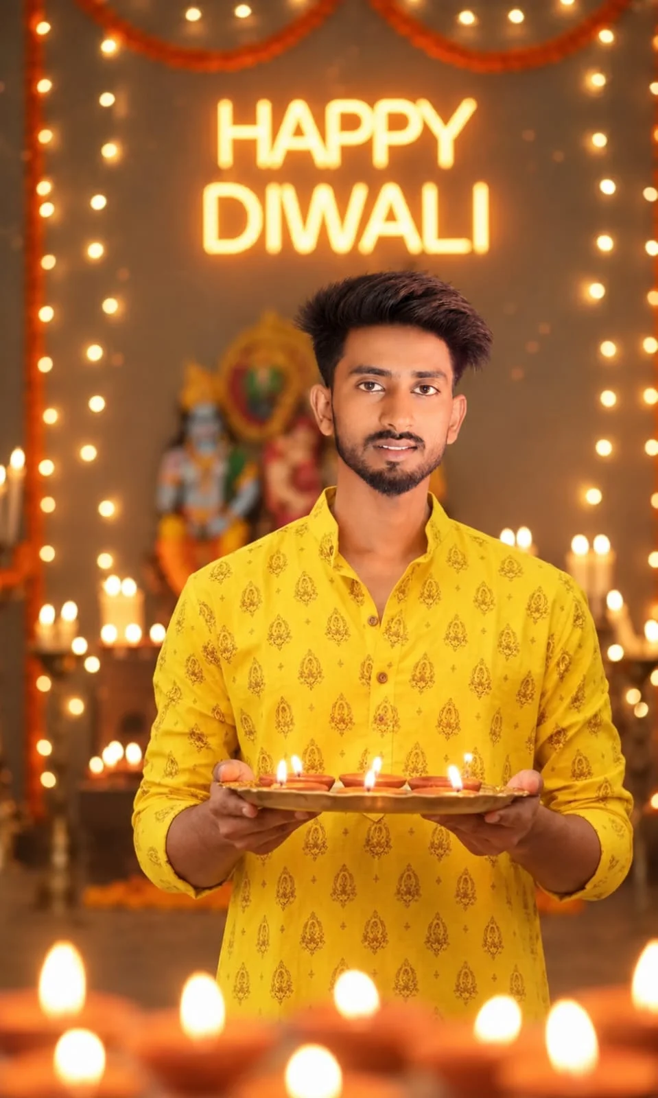 Happy Diwali Photo Editing AI Prompt 2026 - ChatGPT & Gemini - free AI image prompt